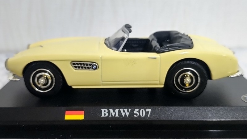 【長期保管!】Ж デルプラド 1/43 BMW 507 Cabrio 1956 - 1959 cream yellow delPrado Ж Daimler BENZ JAGUAR COBRA SL GT E-TYPEの画像2