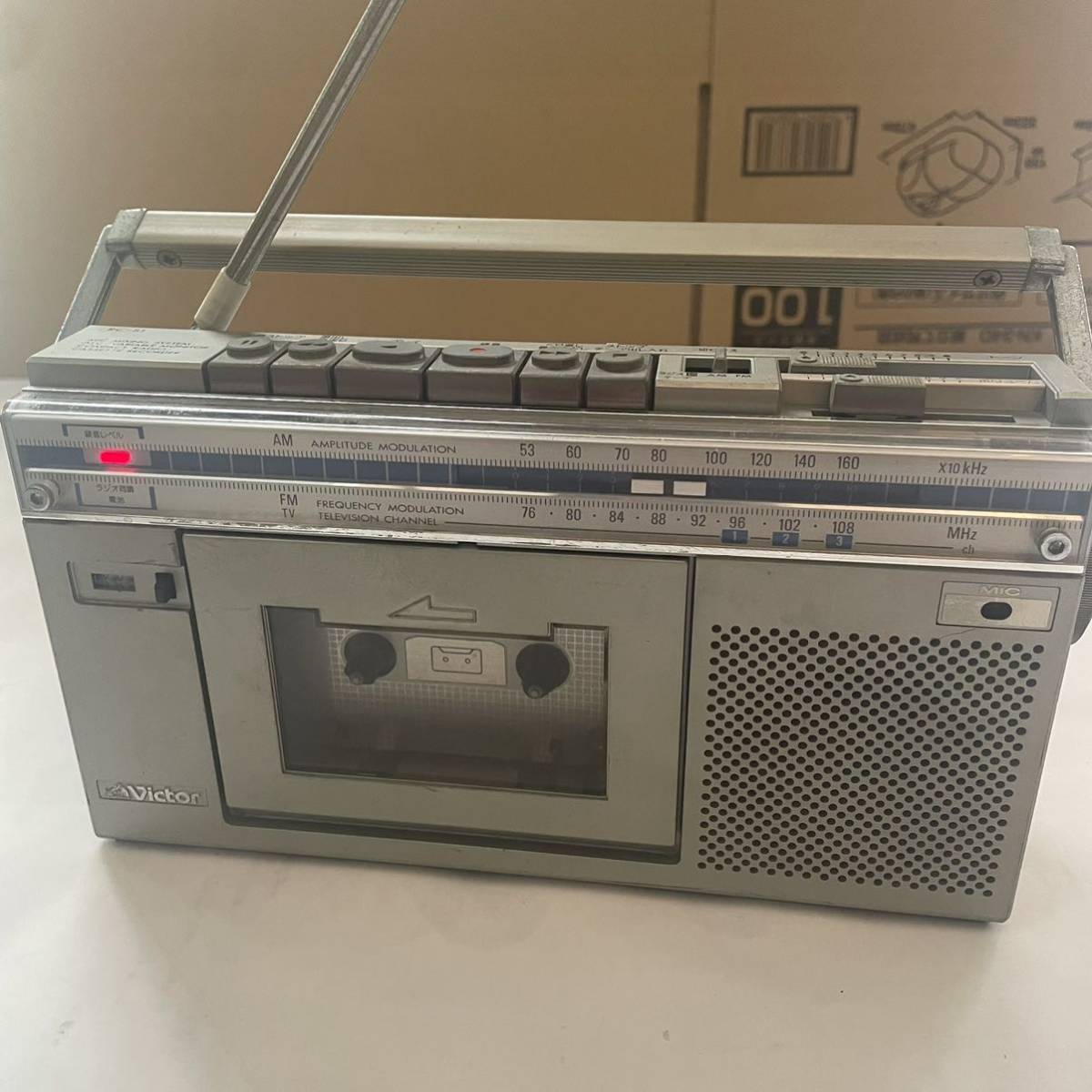 Victor ラジオカセットレコーダー RC-S1 カセットテープレコーダー