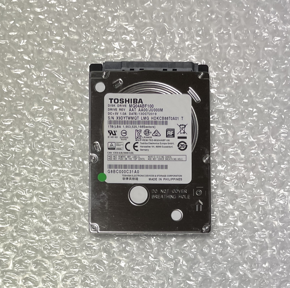 HDD祭り 送料無料 TOSHIBA 東芝 MQ01ABF100 1TB (1000GB) 2 5 HDD祭り 送料無料 TOSHIBA 東芝 MQ01ABF100 1TB (1000GB) 2 5