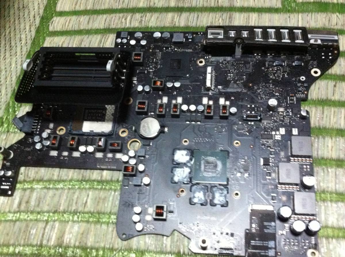 Apple iMac 27 A1419 Late Logic Board Nvidia GTX 660M マザーボード ジャンク品_画像1