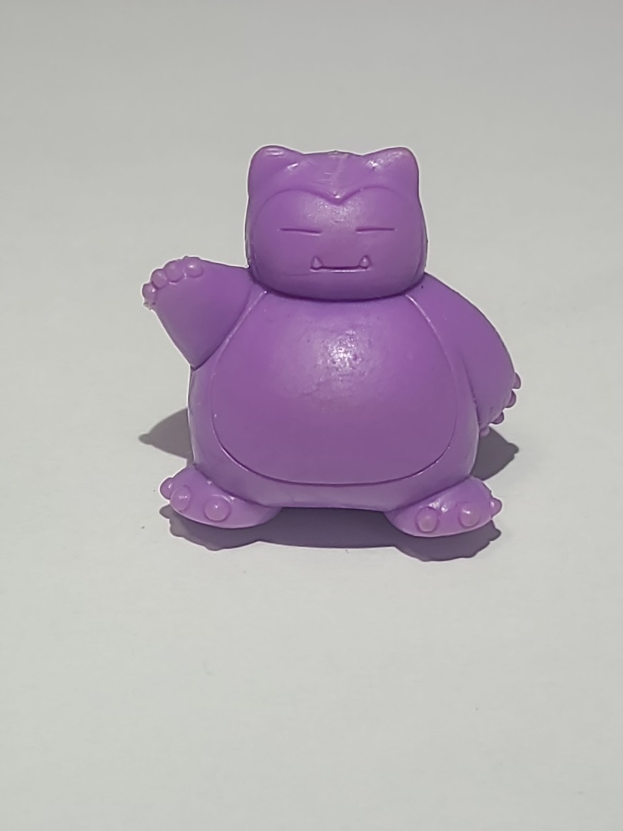 ① カビゴン パープル(紫色)フィギュア 鉛筆キャップ 人形 ① カビゴン パープル(紫色)フィギュア 鉛筆キャップ 人形
