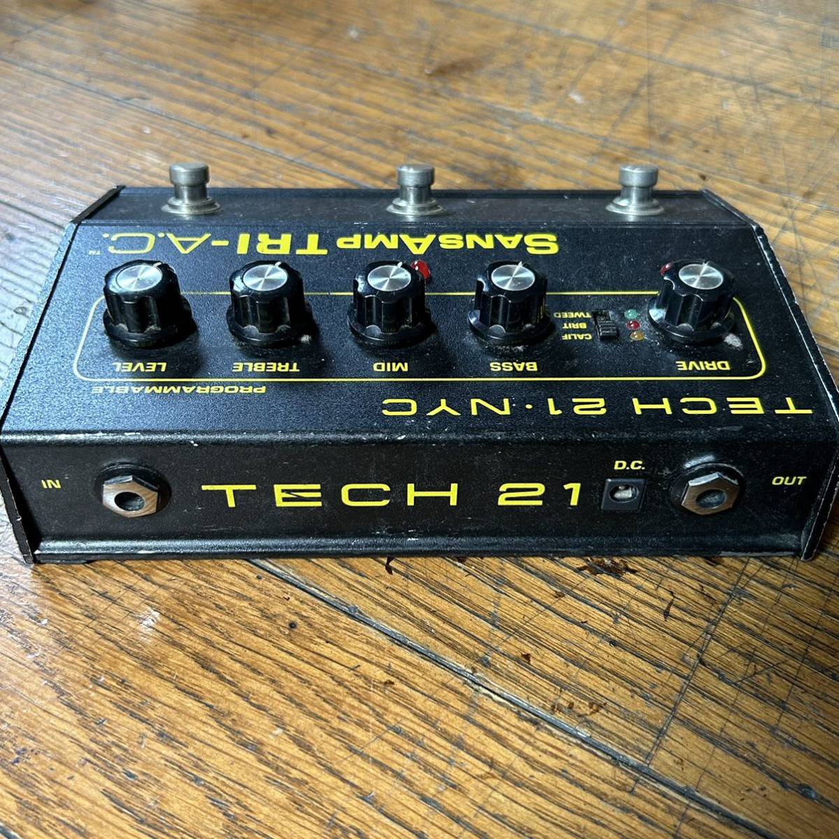 ジャンク TECH 21 SansAmp TRI-A.C./サンズアンプ オーバードライブ