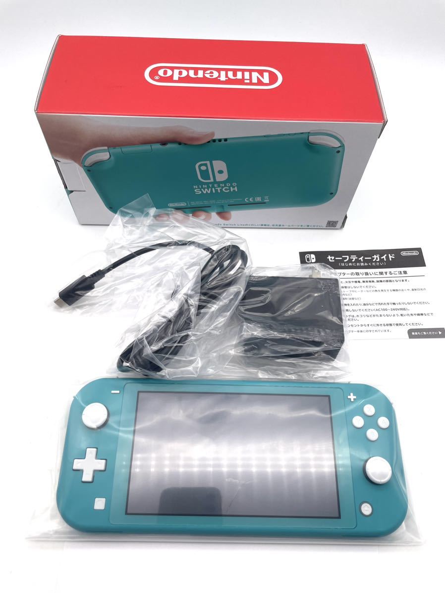 未使用●撮影のため開封●Nintendo Switch Lite ターコイズ_画像1