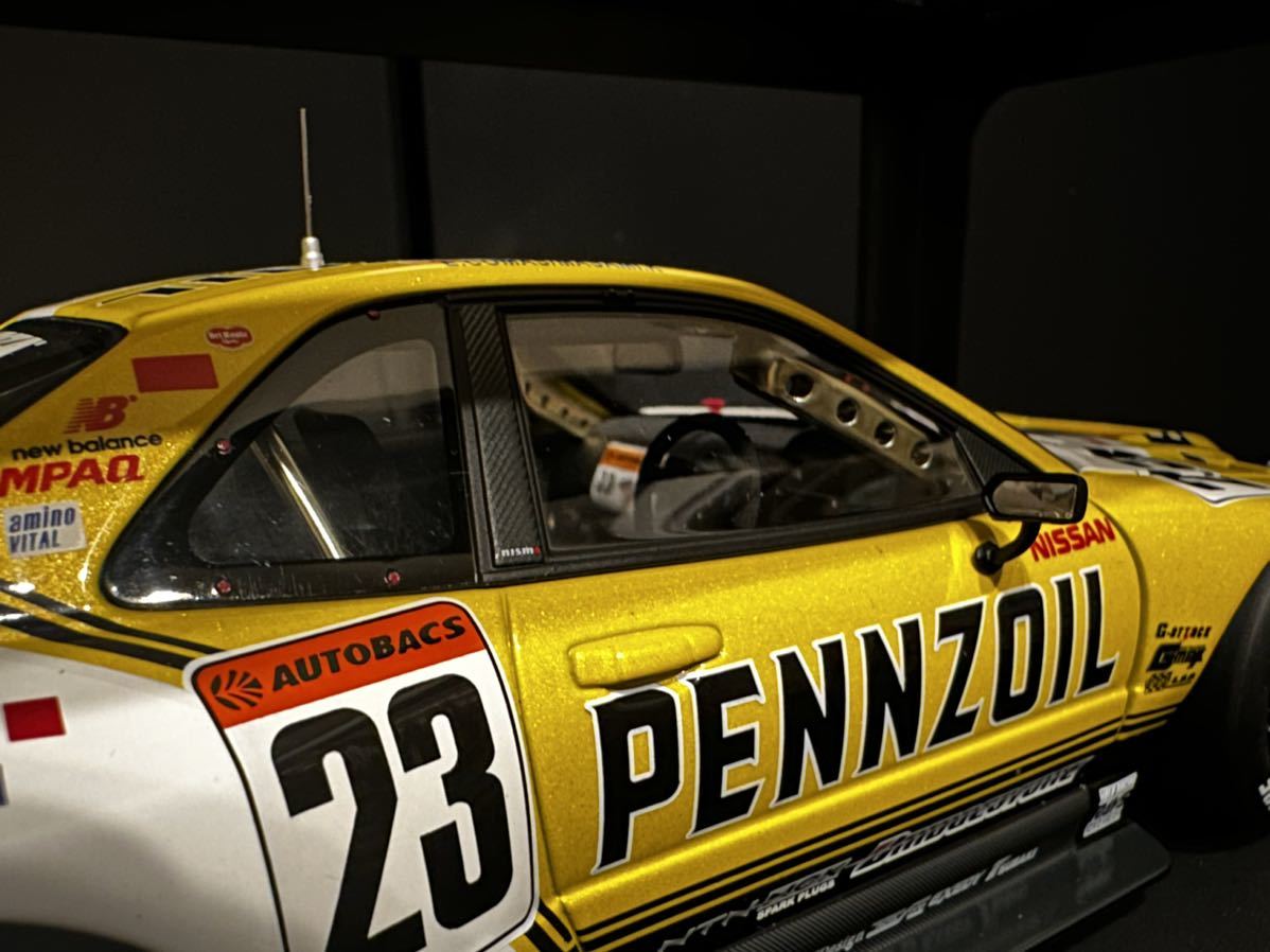 絶版品』1/18 オートアートPENNZOIL NISMO GTR(R34) www.apidofarm.com