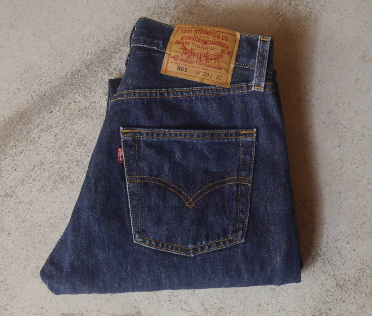 アメリカ製90年代リーバイス古着501W29Levi's501xx501zxx66後期ビッグE前期70年代80年Big-E赤耳MADE IN USA未使用502ビンテージ古着505Lee_画像1