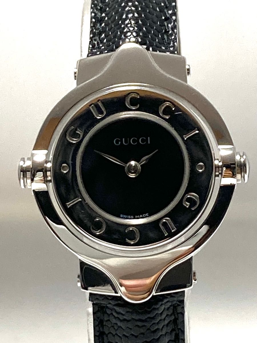 付属品有】 GUCCI グッチ 電池新品 レディース腕時計 バングルウォッチ-