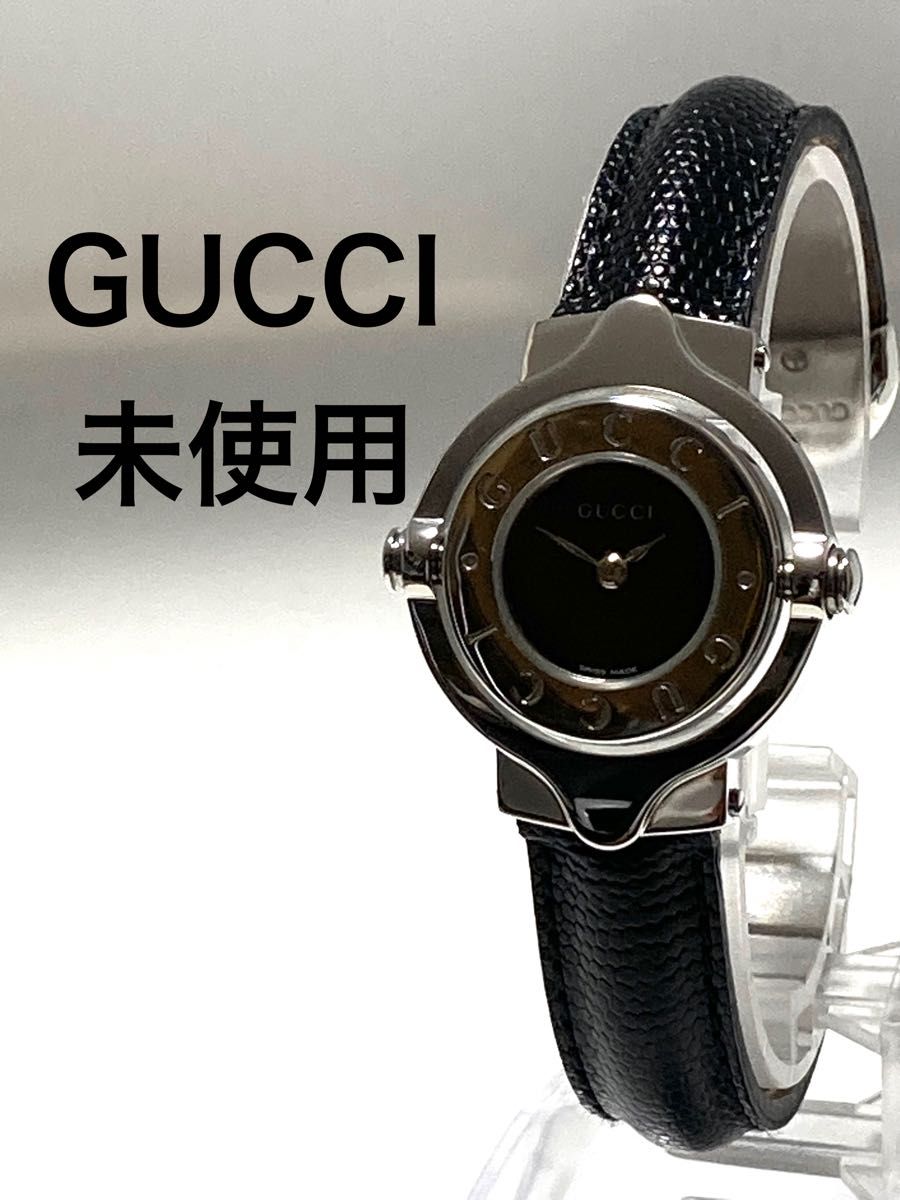付属品有】 GUCCI グッチ 電池新品 レディース腕時計 バングルウォッチ-