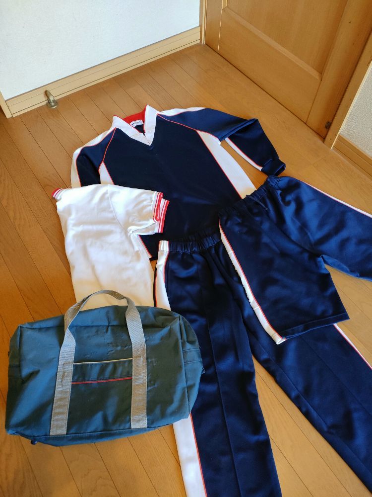 JK体操服☆高校指定体操服オールシーズン・名前入りクラスTシャツ 部