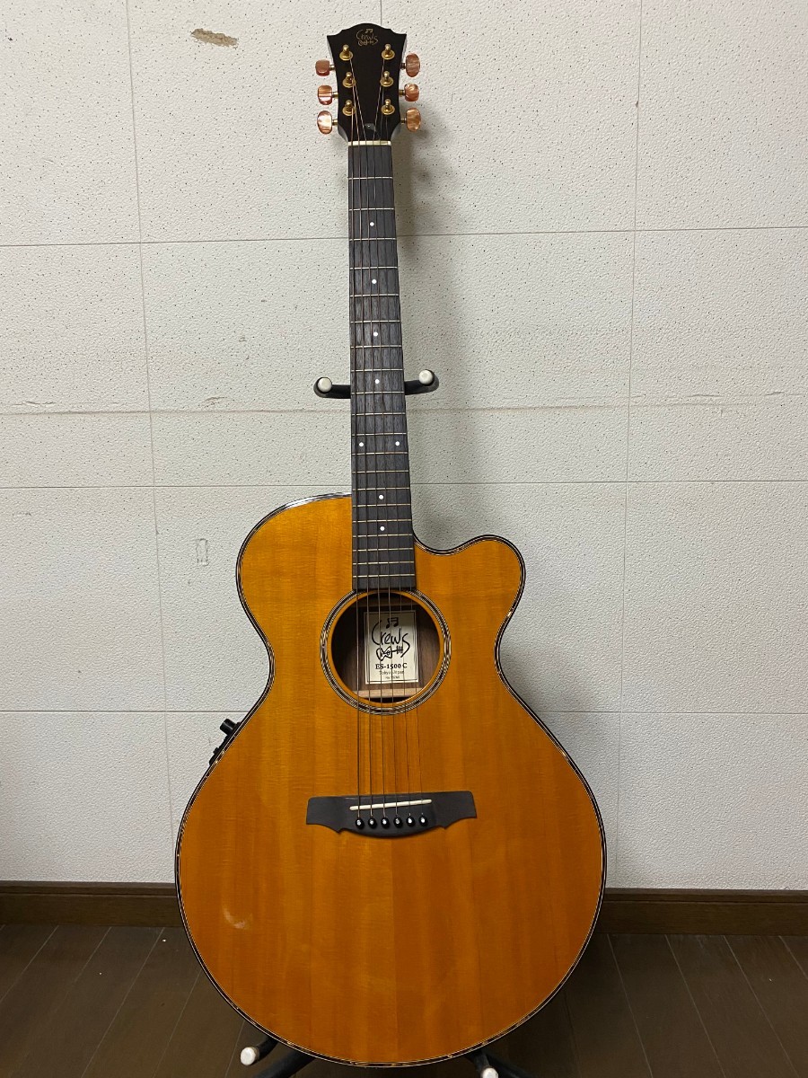 Crews Maniac Sound electric-acoustic ES-1500C ギター エレキ