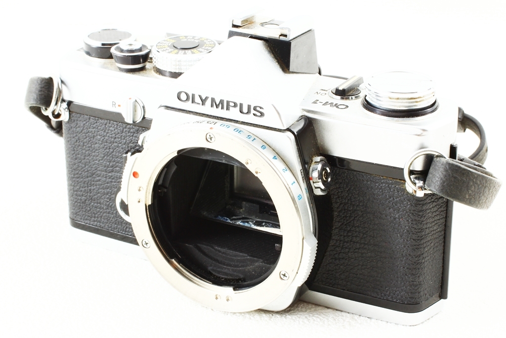 格安品◆OLYMPUS オリンパス OM-1 OM F.ZUIKO 50mm F1.8◆一眼レフフィルムカメラ/A1251
