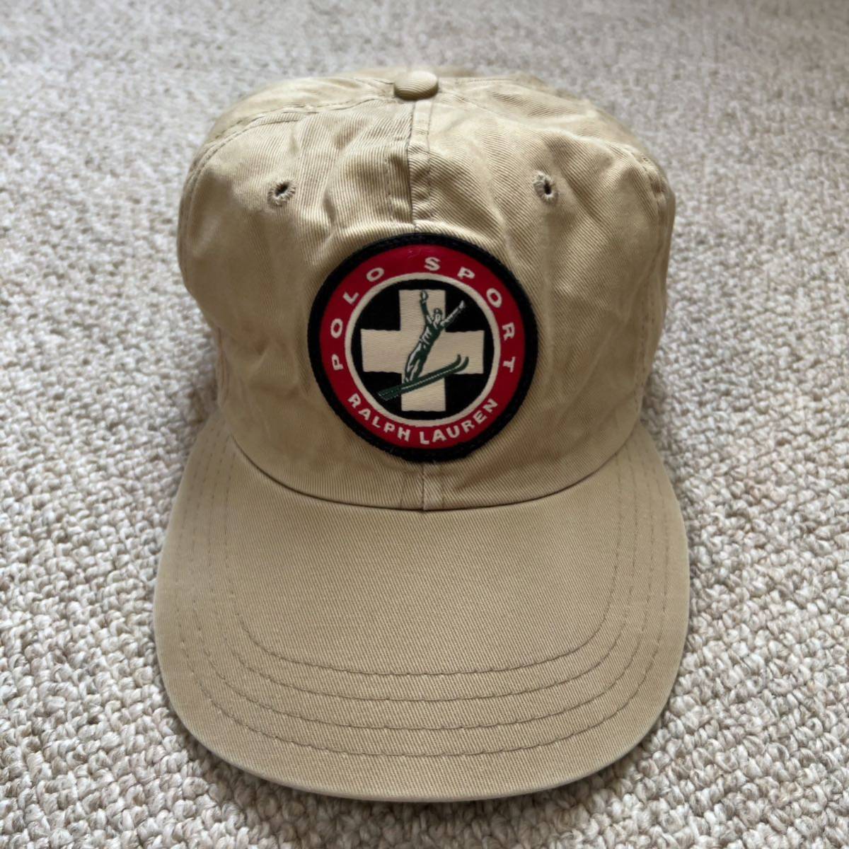 【祝開店！大放出セール開催中】 RALPH SPORT POLO LAUREN USA製90s アメリカ製 キャップ ラルフローレン ポロスポーツ cap vintage 帽子