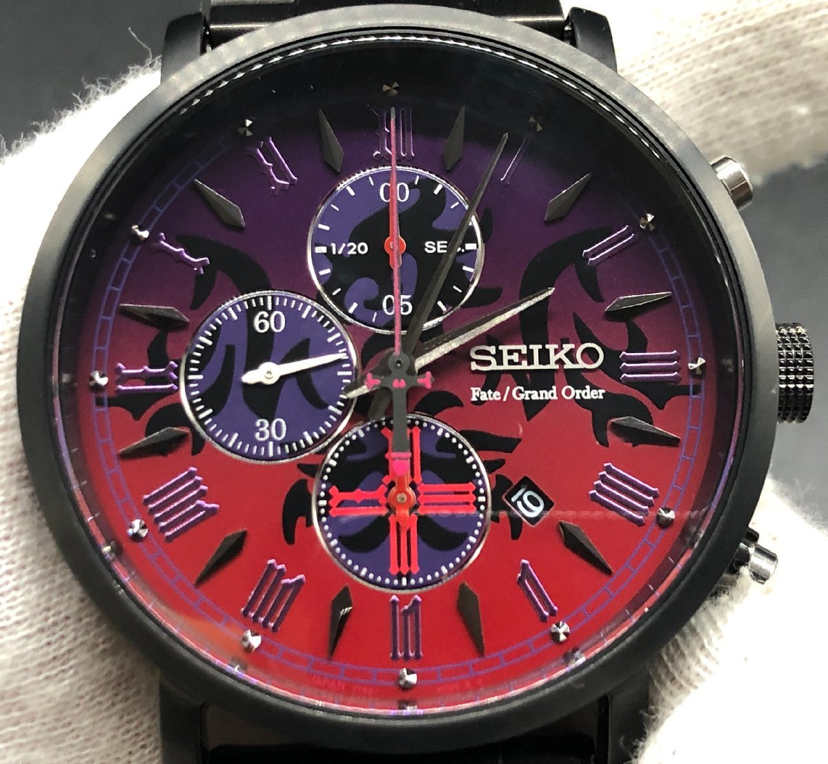 アウトレット販売 SEIKO/セイコー FGO オリジナルサーヴァントウォッチ ジャンヌ・ダルク オルタ 7T92-HCH0 クォーツ式 腕時計 さ行 