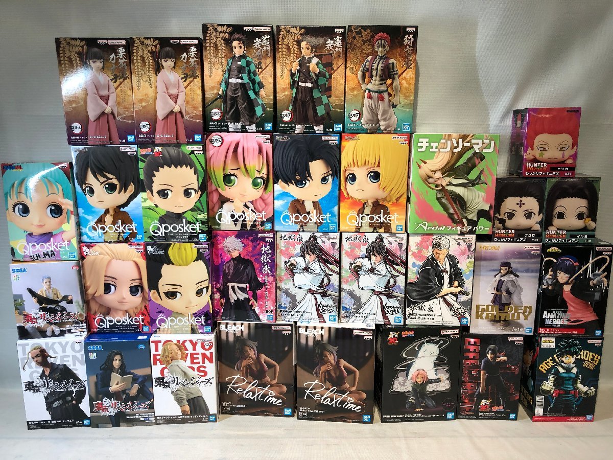 1円~ 未開封【32個】少年誌系フィギュアまとめ 東京リベンジャーズ