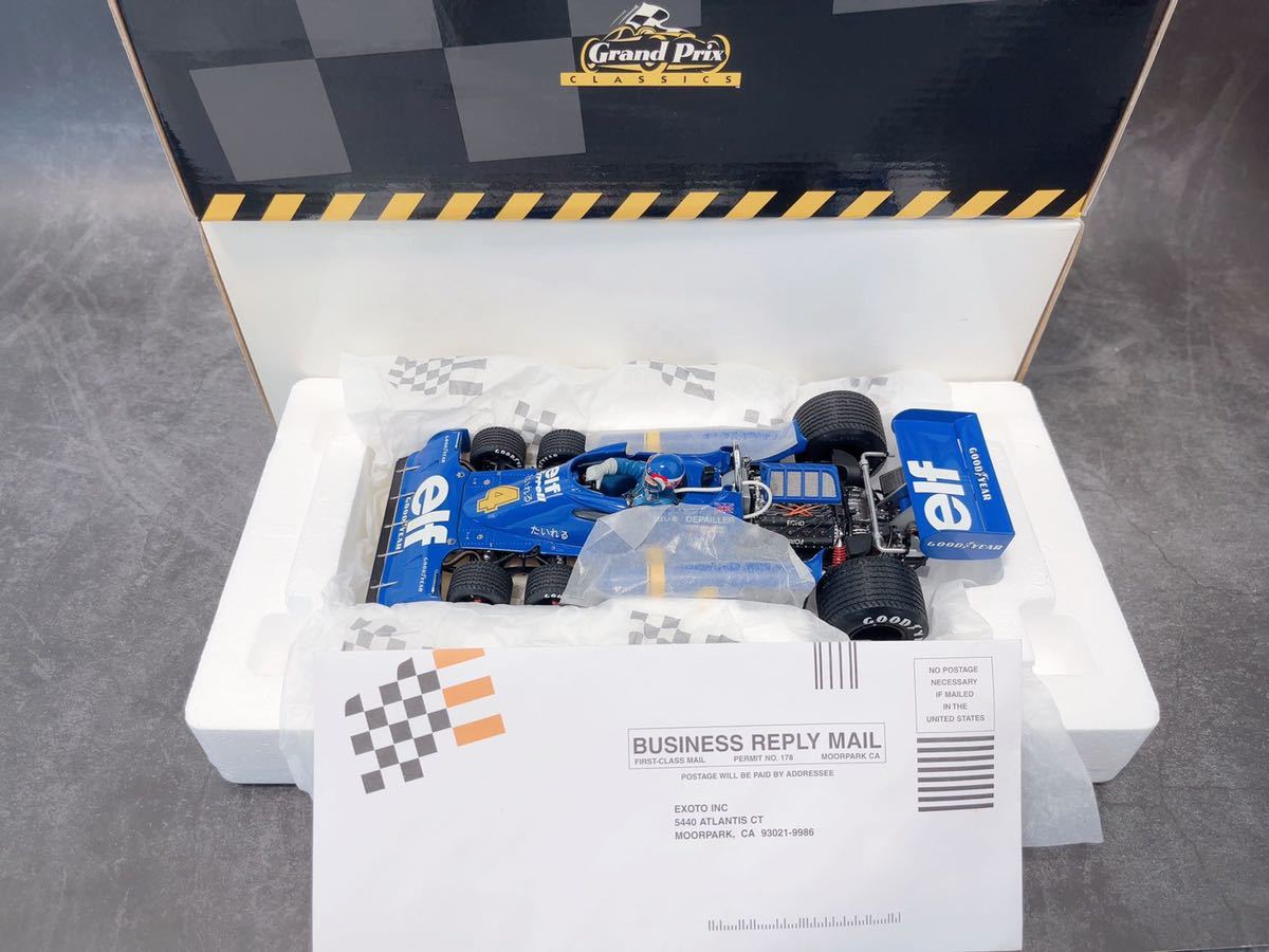 EXOTO 1/18 ティレル フォード P34の値段と価格推移は?|11件の EXOTO 1/18 ティレル フォード P34の値段と価格推移は?|11件の