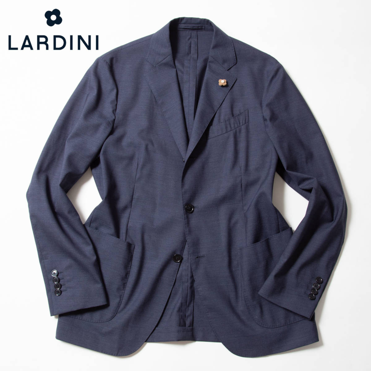 ☆極美品☆定価11万☆LARDINI ラルディーニ ネイビージャケット