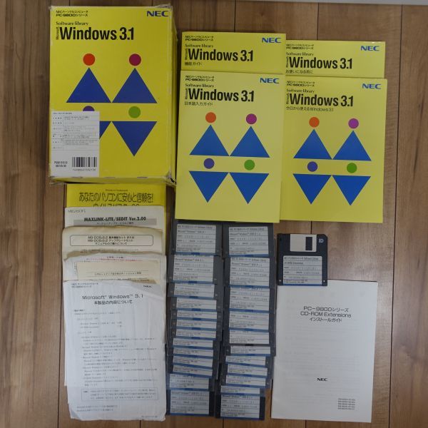 NEC Microsoft Windows 3.1 PC-9800 серии дискета 