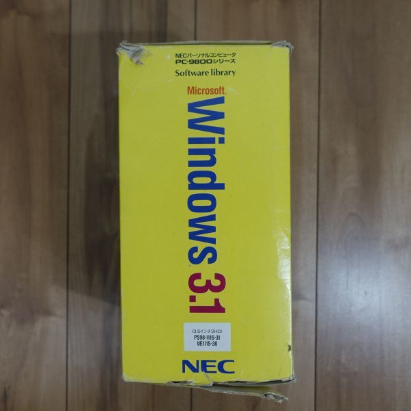 NEC Microsoft Windows 3.1 PC-9800 серии дискета 