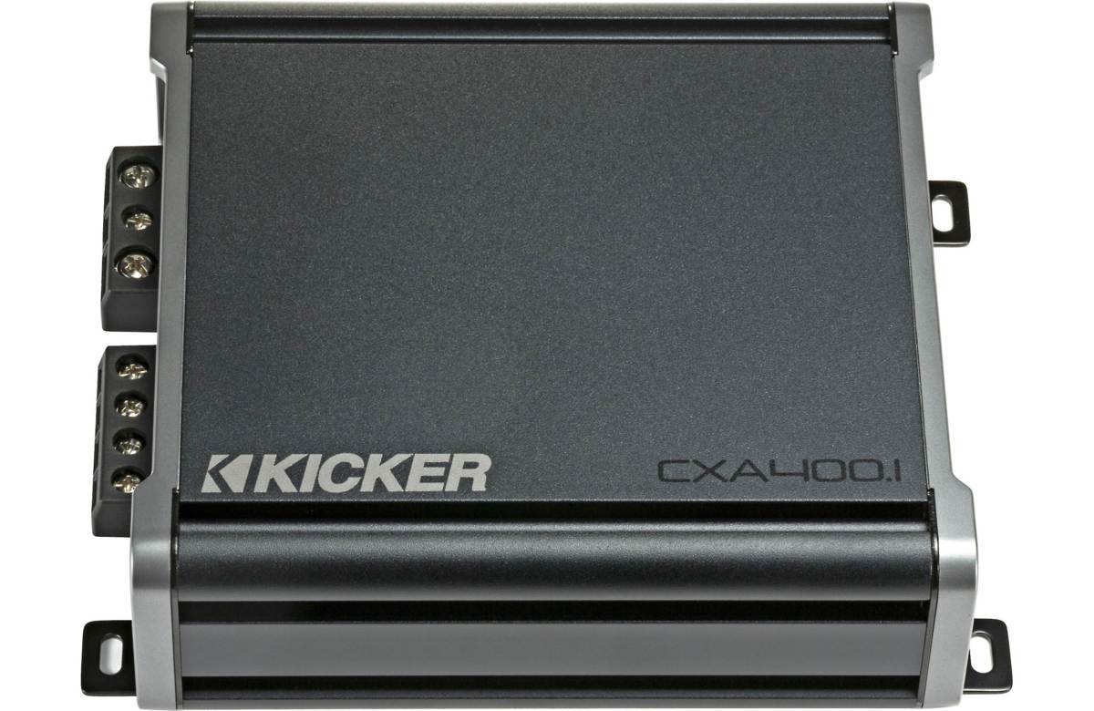■USA Audio■最新型キッカーKicker CXA400.1(46CXA4001) Class D 1ch ●保証付●税込_画像3