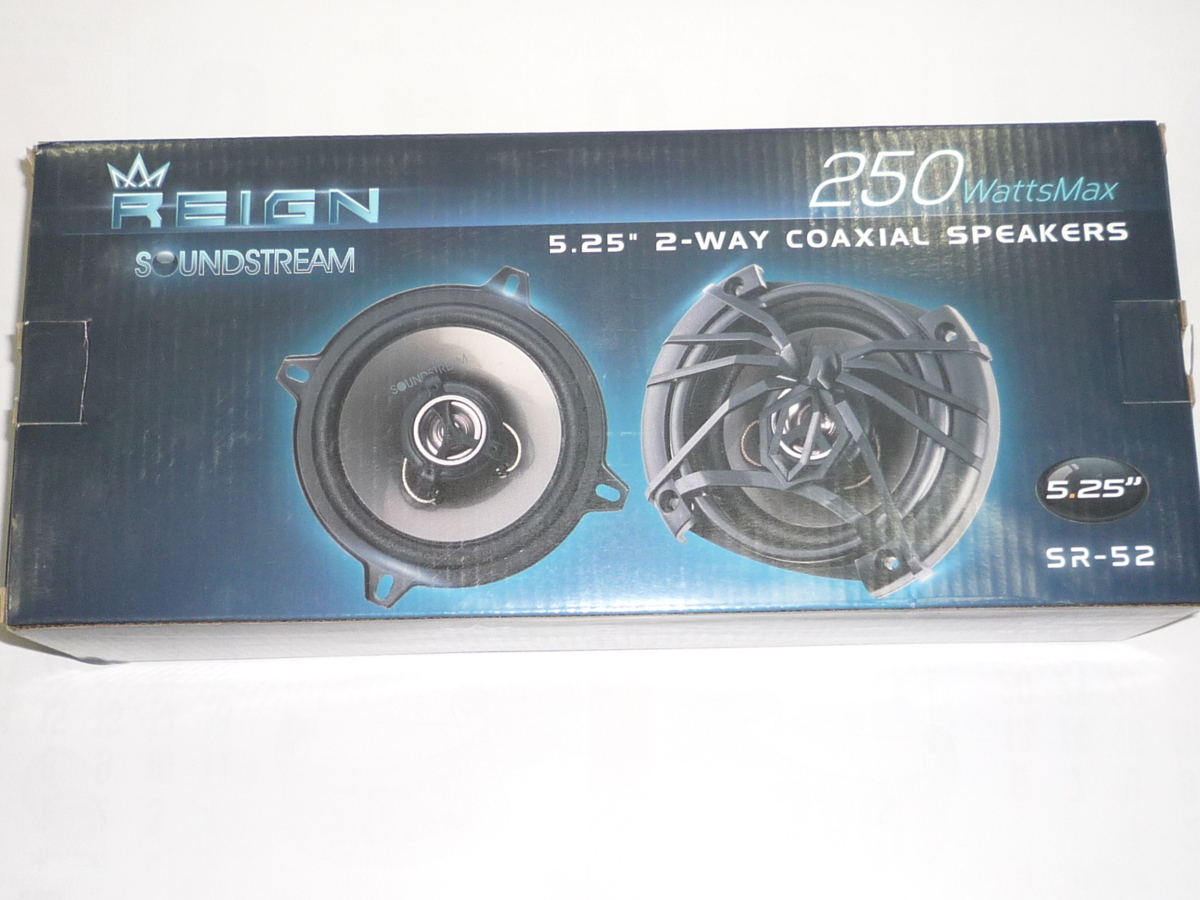 ■USA Audio■サウンドストリーム Soundstream SR-52 13cm Max.250W ●Reignシリーズ●保証付●税込