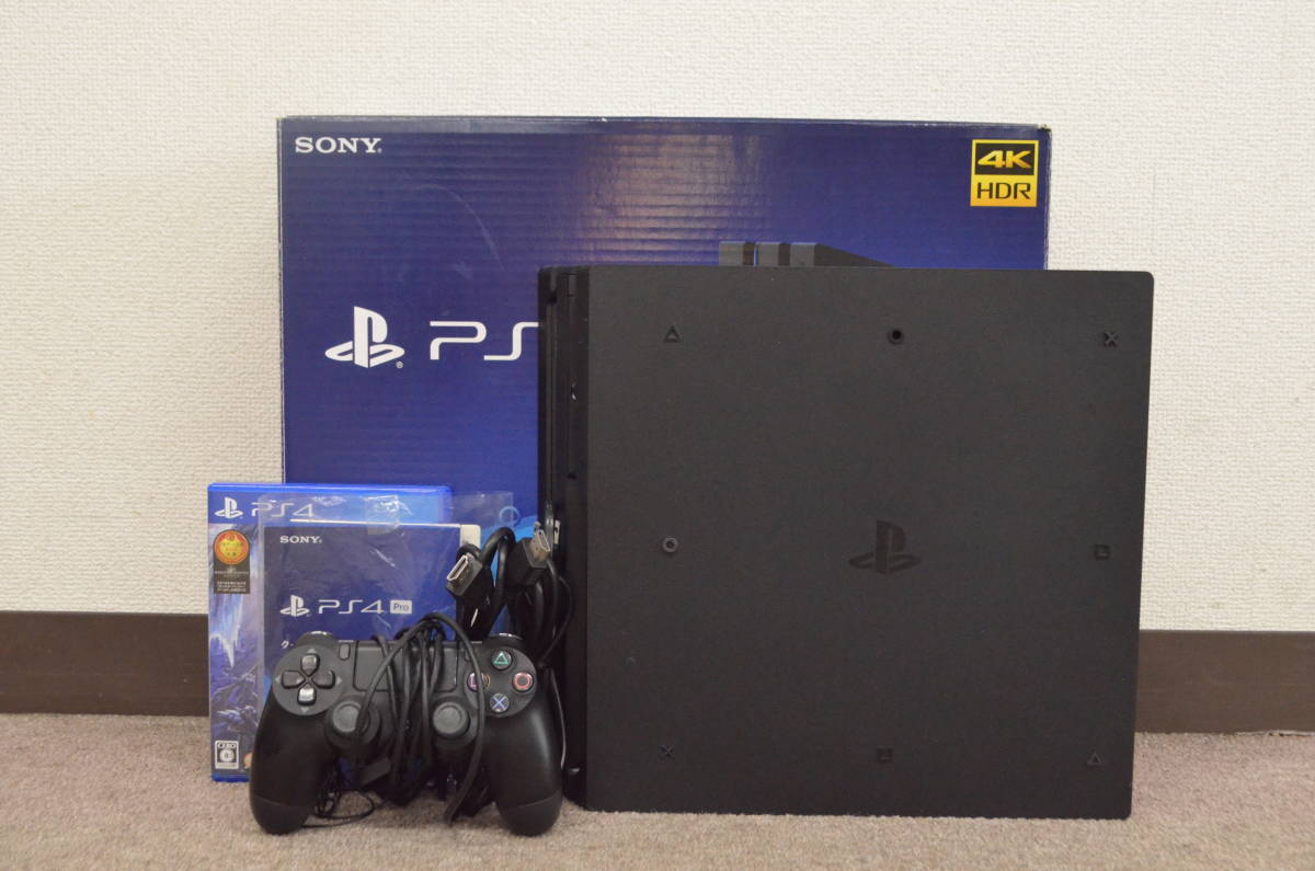 SONY PS4 PRO CUH-7200B ジェット・ブラック HDD1TB-