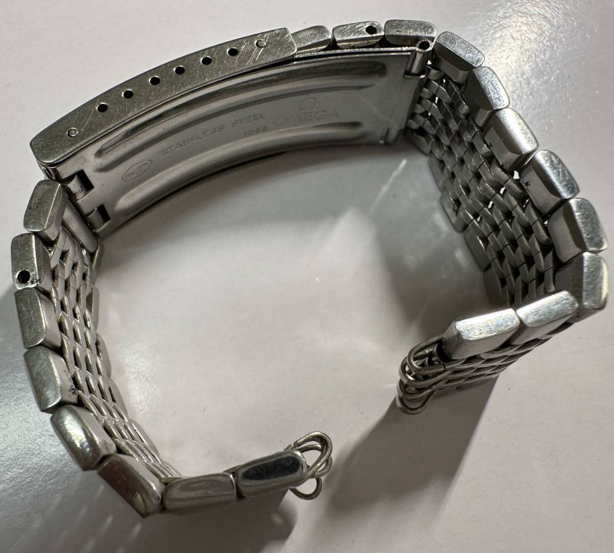  Omega нержавеющая сталь ремень 1068 OMEGA stainless steel bracelet ремень 41-1