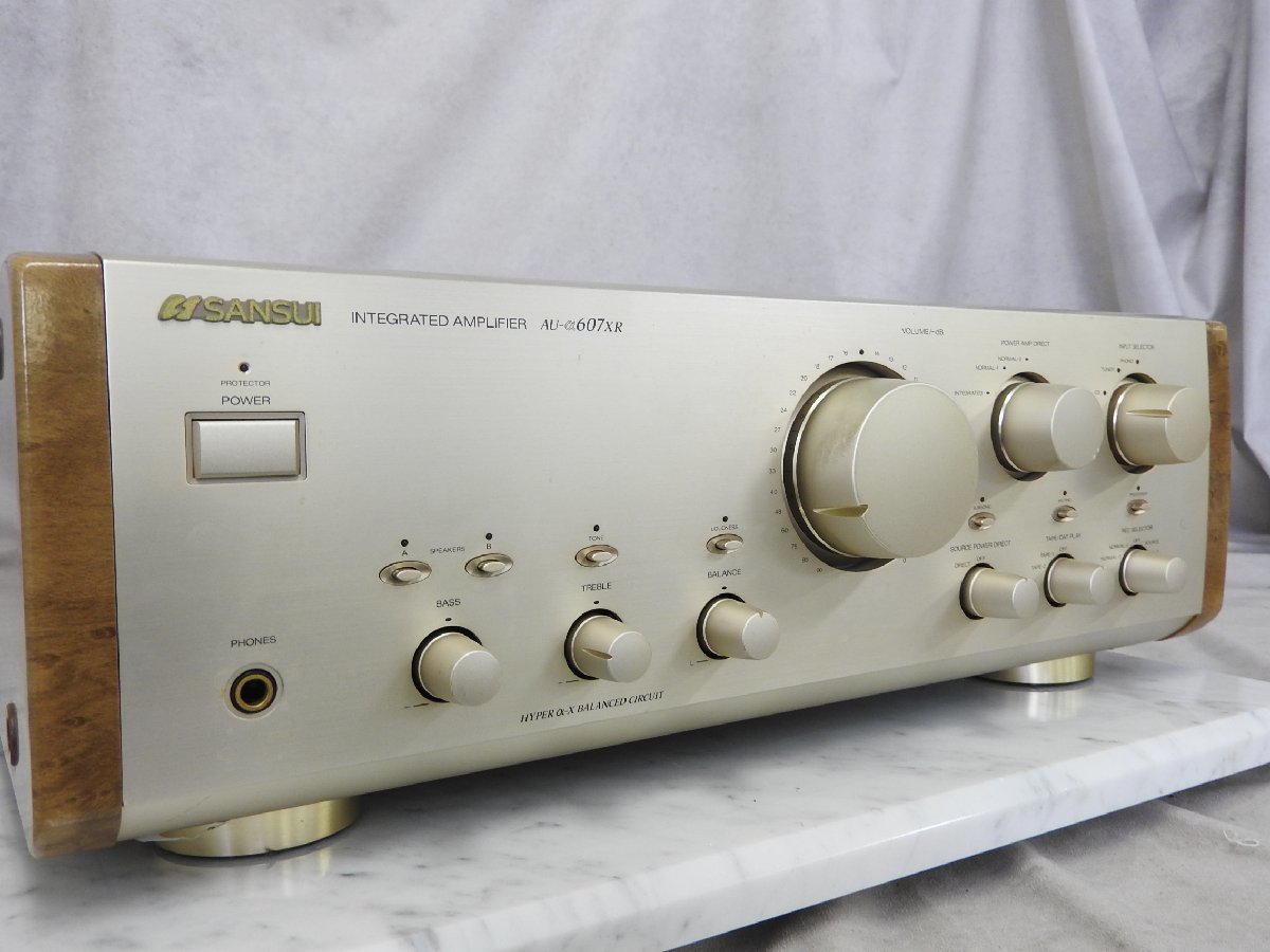 SANSUI サンスイ プリメイン アンプ AU-α607XR オーディオアンプ | www