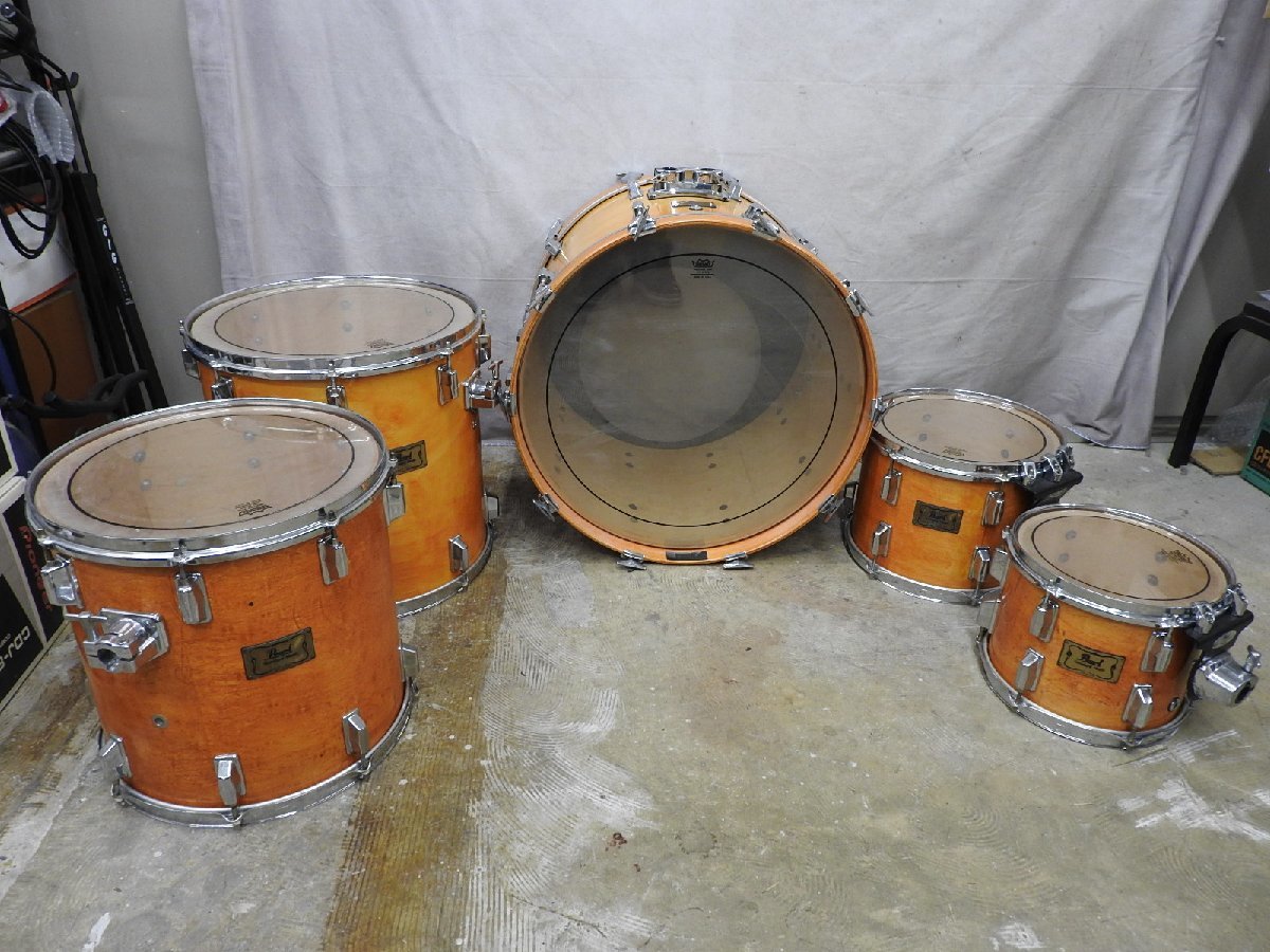 〇【神殿店】Pearl パール Standard Maple ドラム 5点セット 〇中古〇