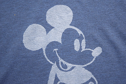 【Lサイズ】 ディズニー UT ミッキーマウス キャラクター Tシャツ メンズL Disney 古着 BA3710_画像3