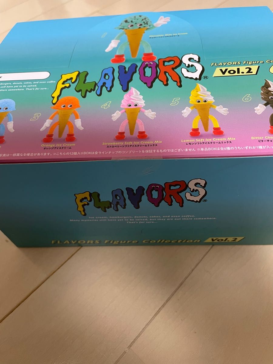 BOX FLAVORS フィギュアコレクション Vol.2 フレーバーズ kaieda アイス ソフトクリーム 12個入り