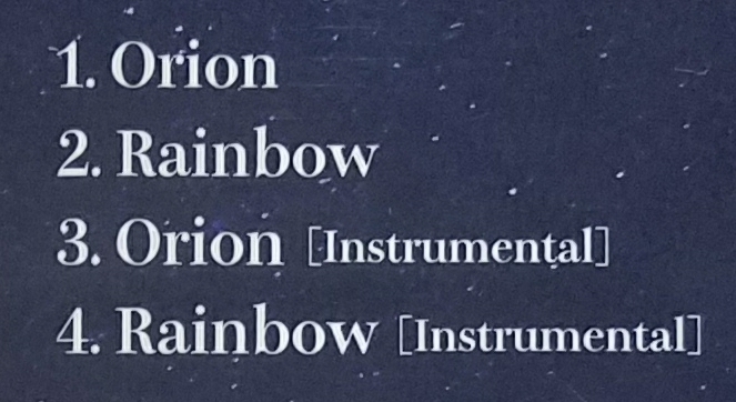 Apink Orion 通常盤 CD 未再生 即決 特典無し 日本盤 Rainbow エーピンク チョロン ボミ チョン・ウンジ ナウン ナムジュ ハヨン_画像3