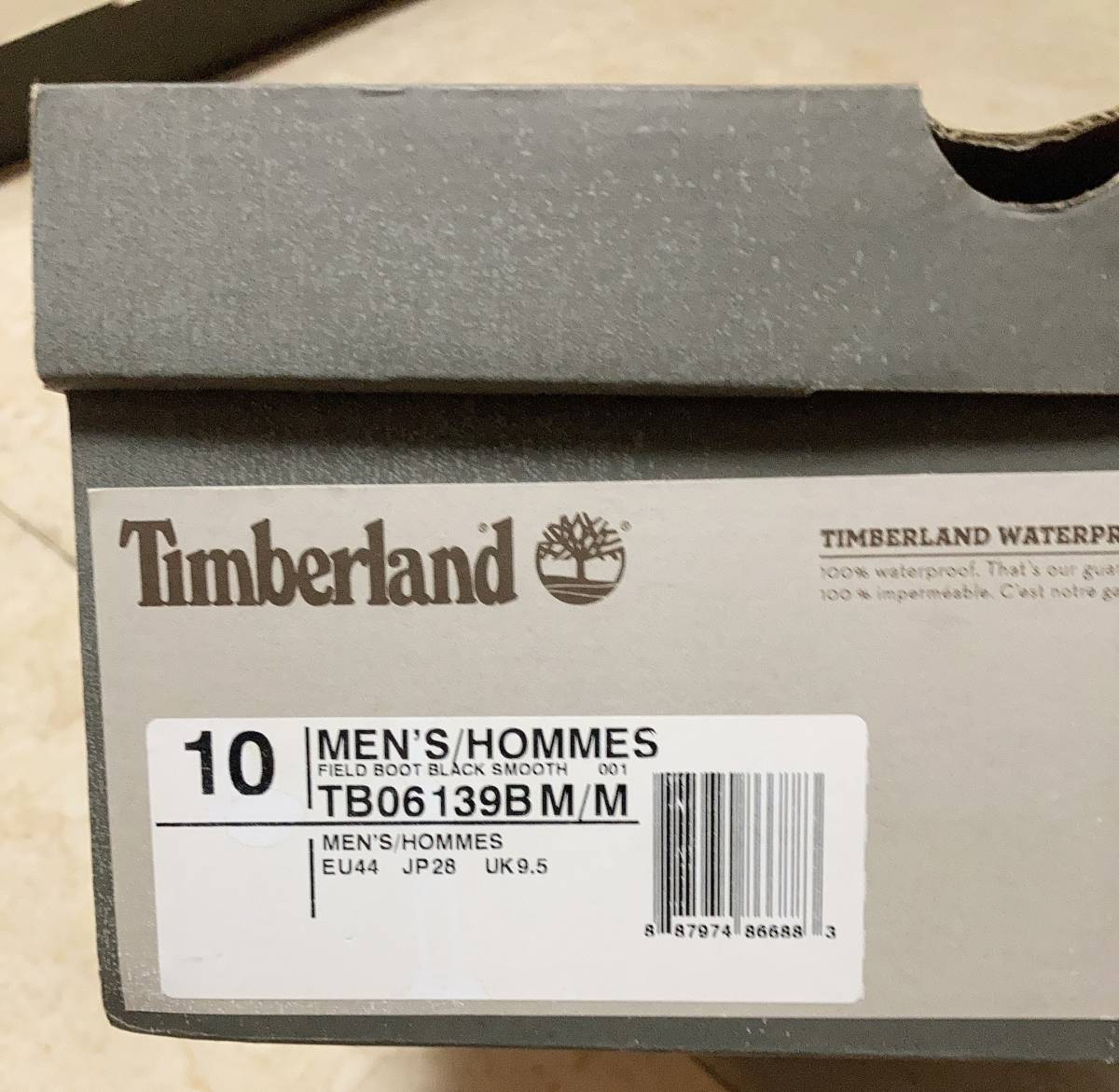 新品 14aw 黒 Supreme シュプリーム Timberland FIeld Boot ホーウィンレザー フィールドブーツ US10 ボックスロゴ 28cm ティンバーランド_画像8