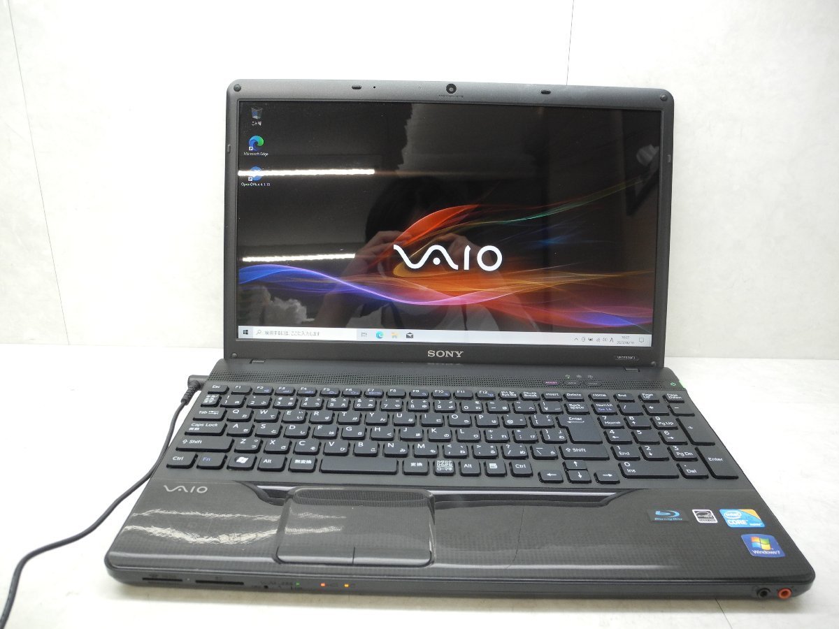 ☆VAIO☆VPCEB39FJ☆Core i5-460M 2.53GHz/4GB/500GB/BD/無線
