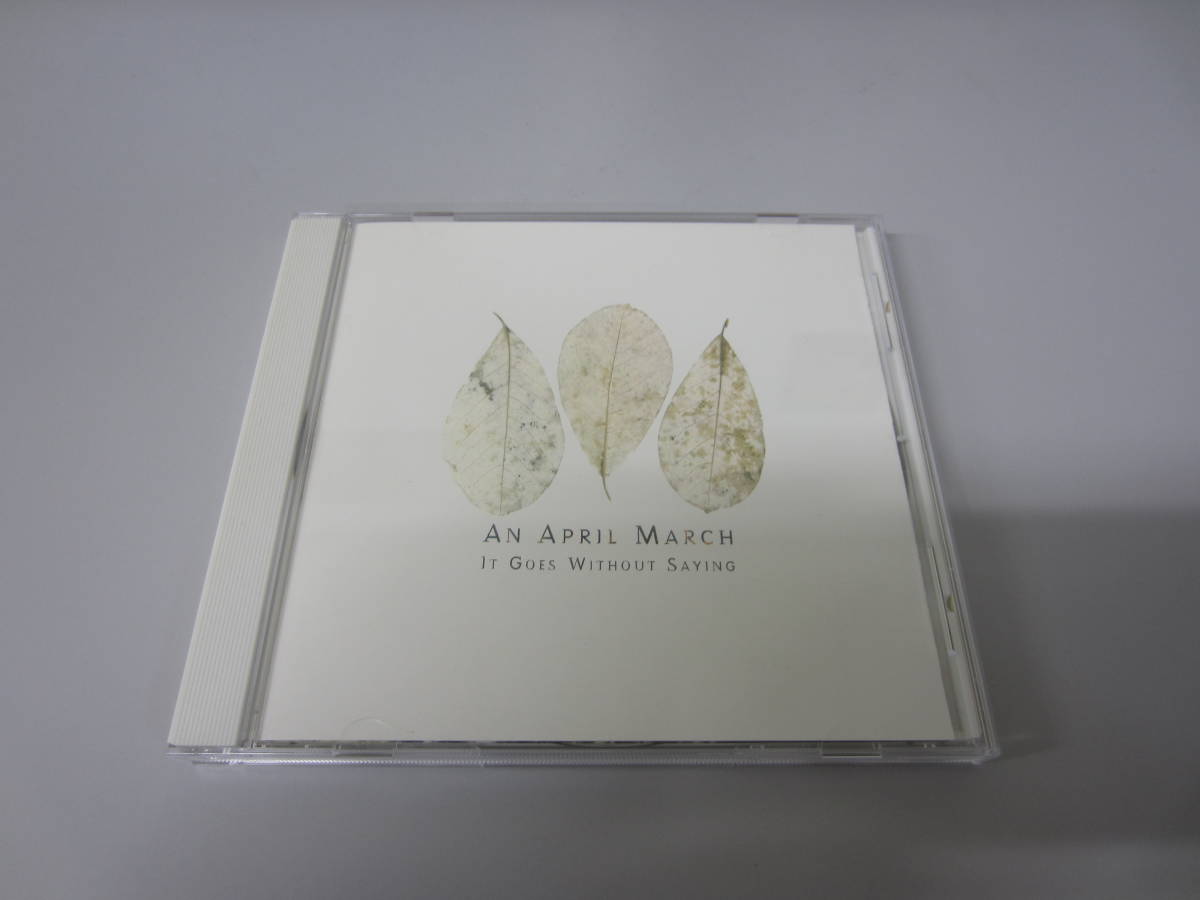 An April March/It Goes Without Saying US盤CD ネオアコ エーテル シューゲイザー My Bloody Valentine Cocteau Twins Slowdive Lush Ride_画像1