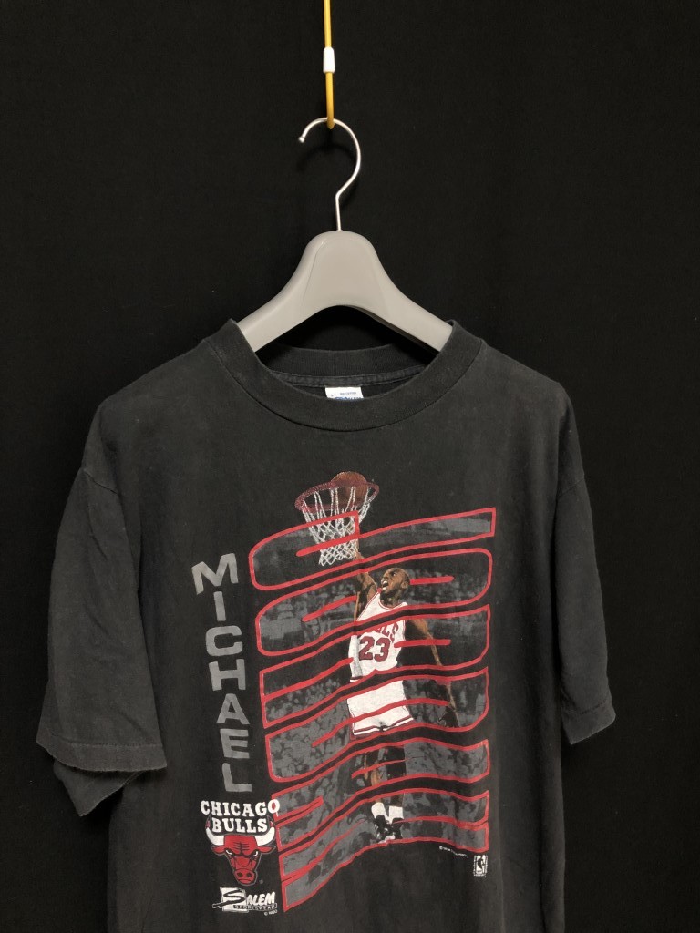 充実の品 ヴィンテージ USA製◇90s SALEM L 半袖Tシャツ マイケル
