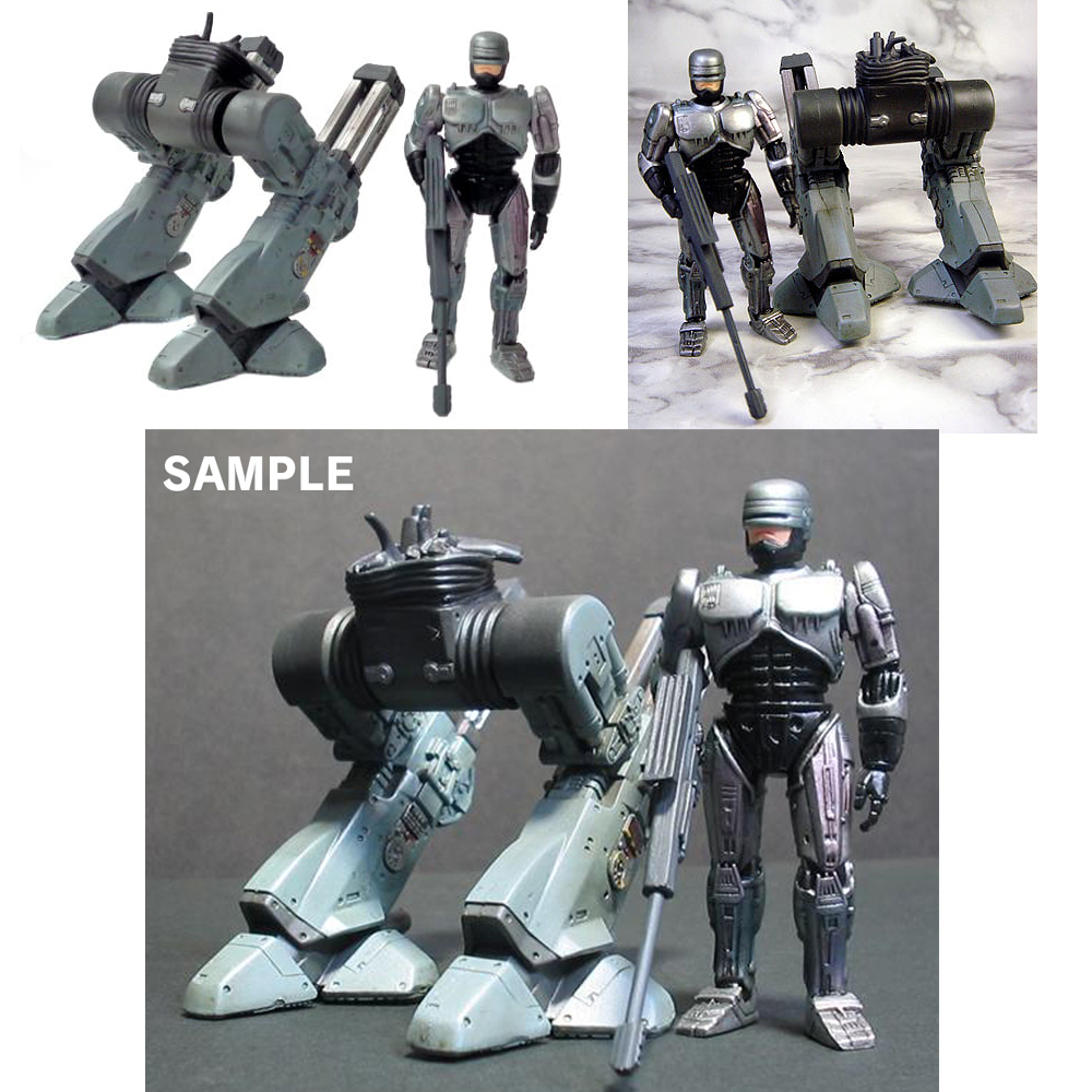 ロボコップ 完成品フィギュア ED-209 & コブラ砲　コトブキヤ ロボコップトリロジー 2006年 壽屋 kotobukiya ROBOCOP actionfigure_サンプル SAMPLE