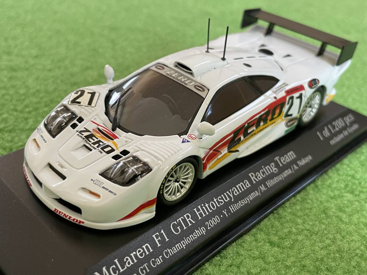 値下げ 1/43 MINICHAMPS ミニチャンプス マクラーレン F1 GTR 一ツ山レーシング JGTC 2000 _JGTC仕様