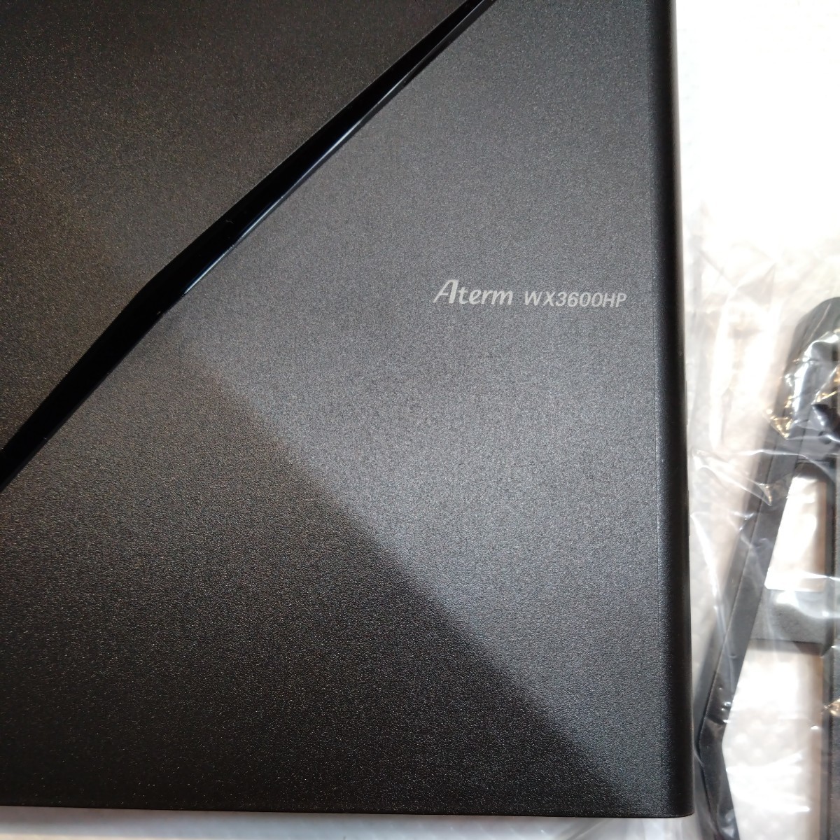 【新品】NEC AM-WX3600HP 無線LANルータ Aterm ブラック　no.592_画像6