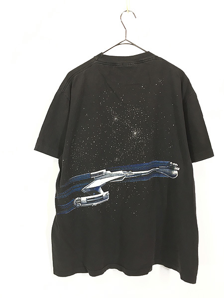古着 90s USA製 STAR TREK スタートレック 「25th Anniversary」 宇宙船 SF ドラマ ムービー Tシャツ XL 古着 2