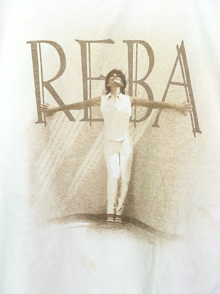 古着 90s Reba McEntire ツアー カントリー ミュージック Tシャツ XL位 古着_画像2