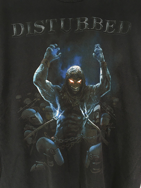 在庫僅少】 ディスターブド DISTURBED 00s 古着 グラフィック 古着 XL