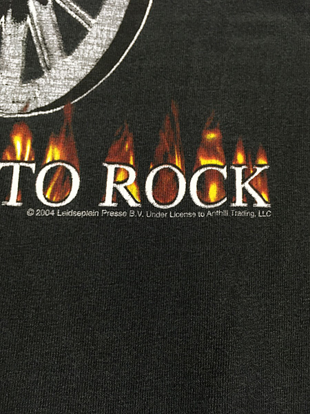 古着 00s AC/DC 「For Those About to Rock」 ヘヴィ メタル ロック バンド Tシャツ L 古着_画像5