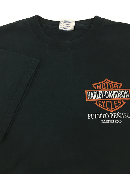 古着 HARLEY DAVIDSON T 「Mexico」 シールド イーグル シャツ XL 古着_画像5