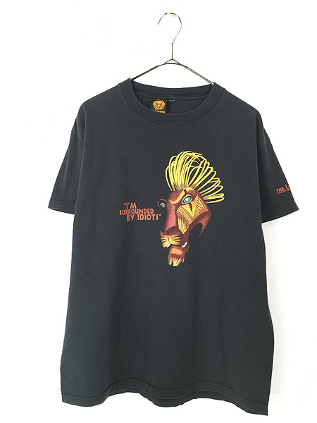 古着 Disney The Lion King ライオンキング ミュージカル Tシャツ M位 古着