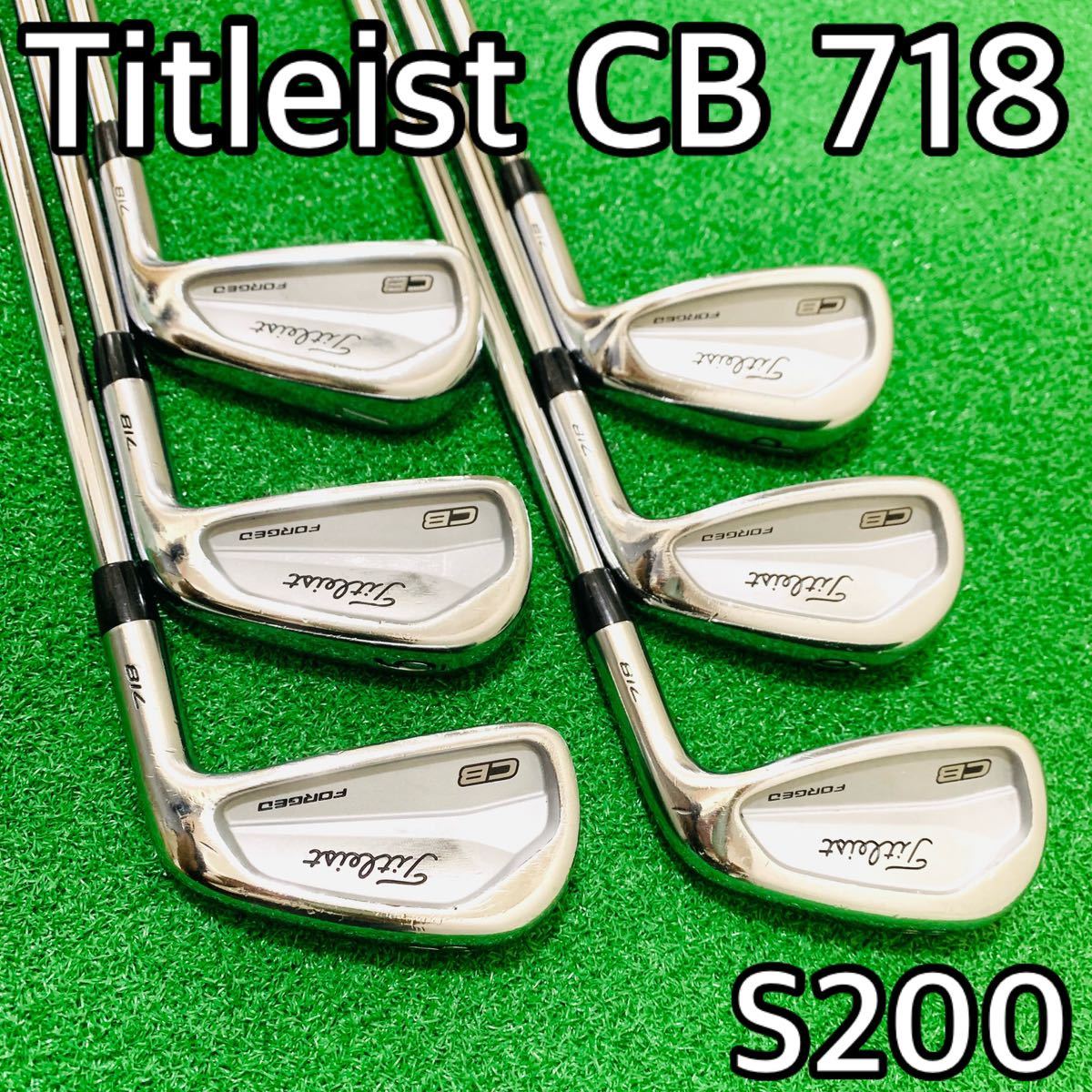 Titleistタイトリスト718アイアンCB 3〜P右利きゴルフ用品-