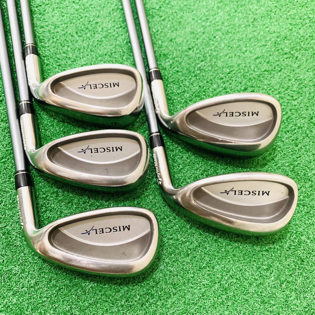 YR5342 TaylorMade MISCELA テーラーメイド レディース　女性用　右利き　アイアン5本セット　フレックス L 送料無料　匿名配送