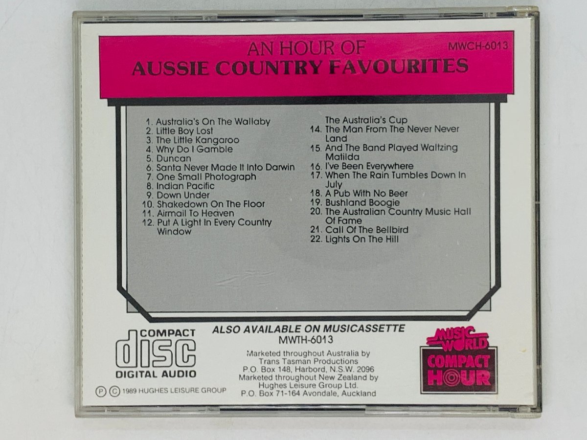 即決CD AN HOUR OF AUSSIE COUNTRY FAVOURITES / アルバム G03_画像2
