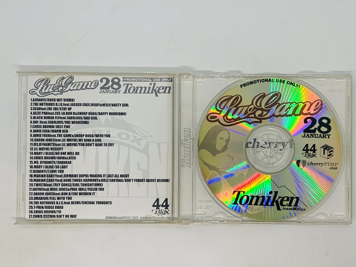即決CD tomiken LUV GAME VER.28 / ASHANTI , THE NOTRIOUS B.I.G アルバム レア G01_画像3