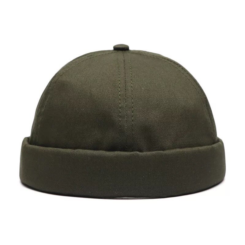 ユニセックス　セーラーキャップ　帽子　調節可能　カジュアル　ワンサイズ　green　グリーン_画像1