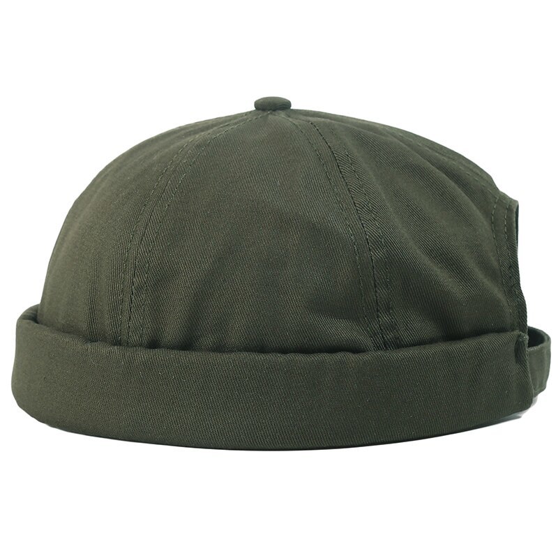 ユニセックス　セーラーキャップ　帽子　調節可能　カジュアル　ワンサイズ　green　グリーン_画像6