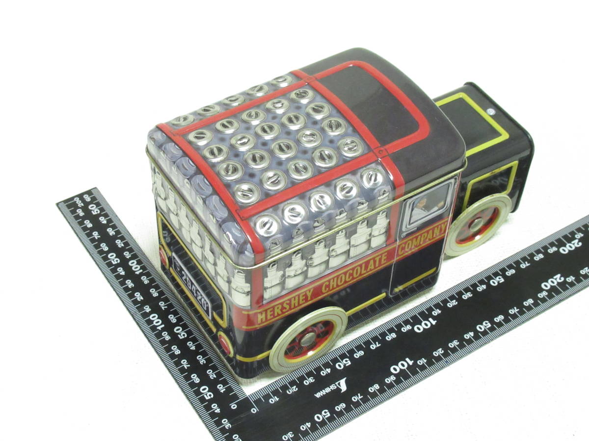 ハーシー チョコレート 車の形の空き缶 ミルクトラック/Hershey's Vehicle Series Canister #1 Milk Truck/Tin/お菓子の缶の画像5